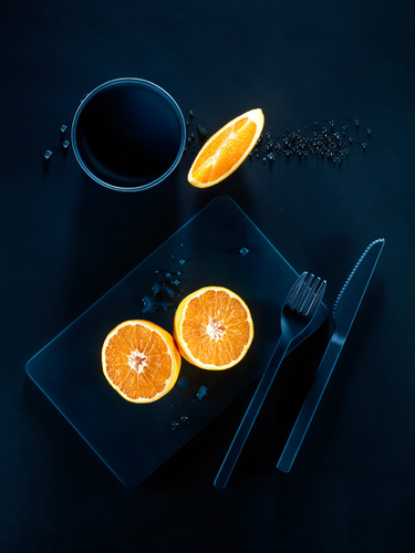 Orange & Blue