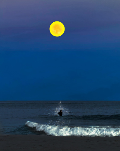 Moon Surfer