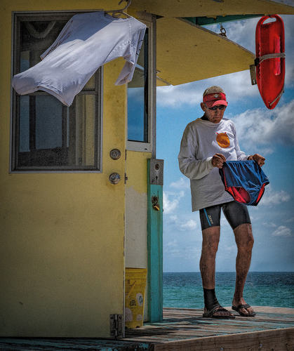 Grungy Lifeguard