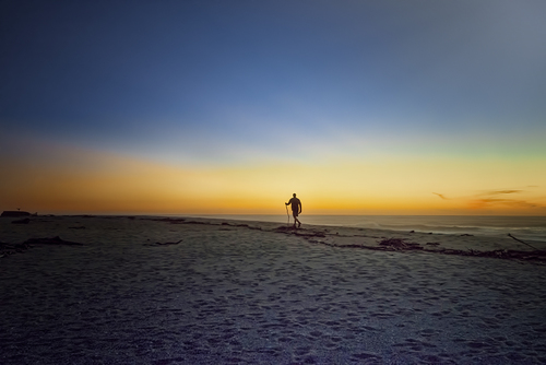 A Walk in the Sunset