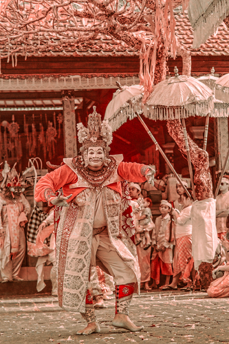 Wayang Masked Dancer _ Bali