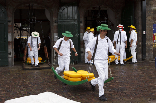 Cheese weighers of Holland