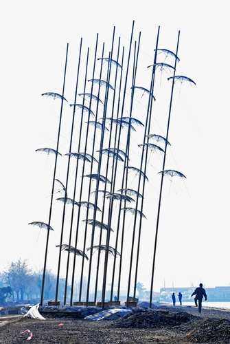 Flying umbrellas