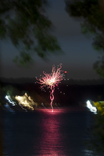 Fireworks on the Lake