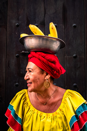 The fruit seller