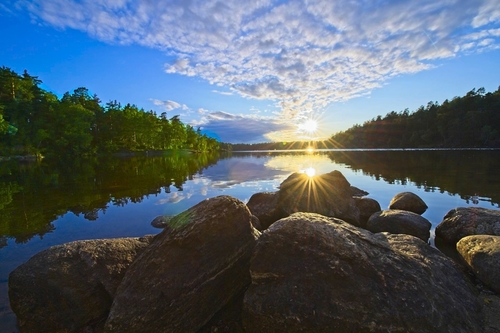 sun reflections