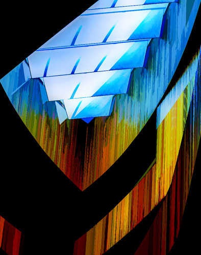 Wood Glass and Steel