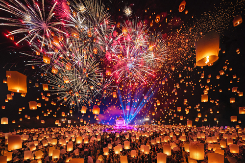 Yi Peng Lantern Festival 