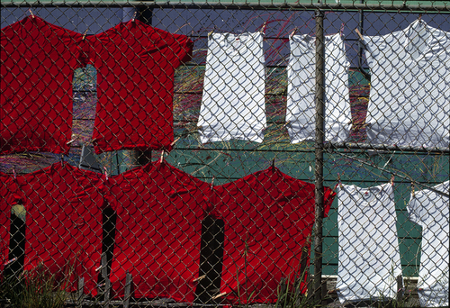 Drying T-Shirts