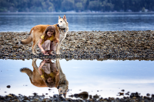 A Girl & Her Dog