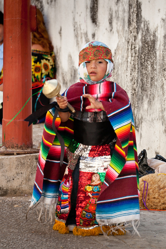 Traditions child of Mxico 
