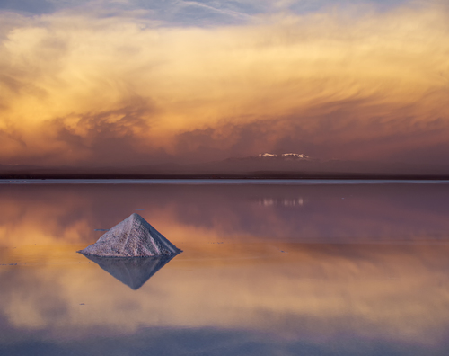 Uyuni Salt Mine Sunset