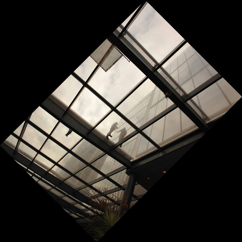 Workers on the Roof