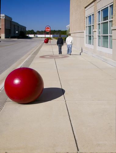 Red Spheres 