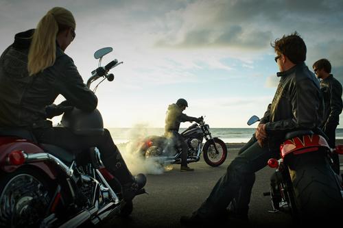 Harley-Davidson Burnout