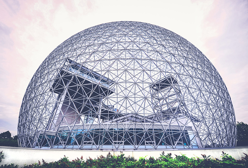 Biosphere in Montreal, Canada