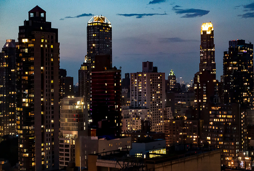 New-Yotk at night