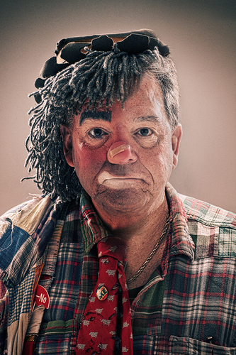 The Man Under the Clown