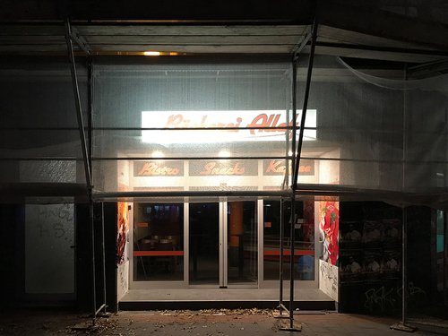 abandoned shop