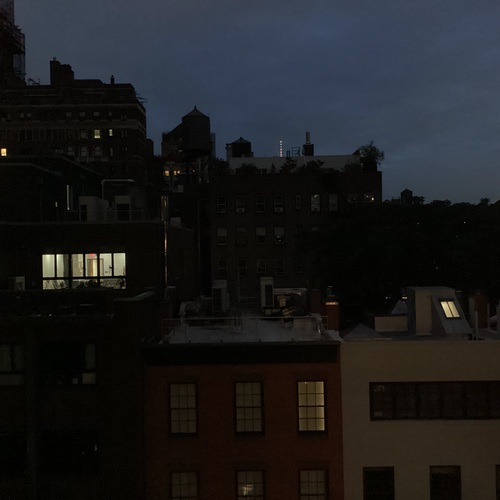 Blue evening 