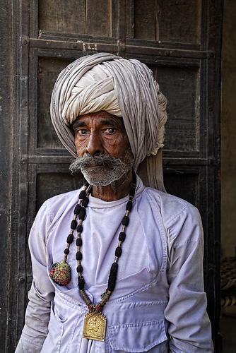 Man In White