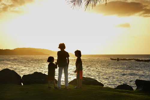 Sunset Trio