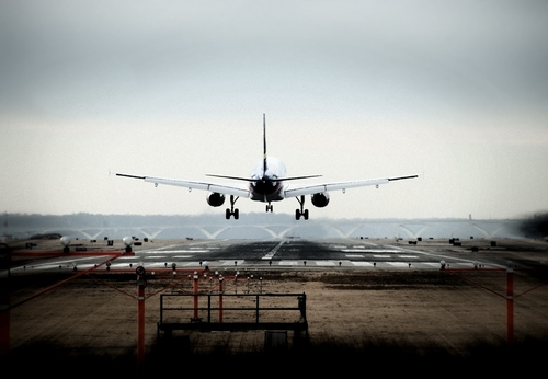 Landing, National Airport