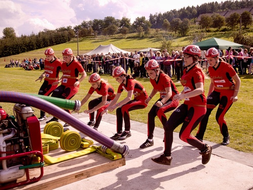Firefighter races
