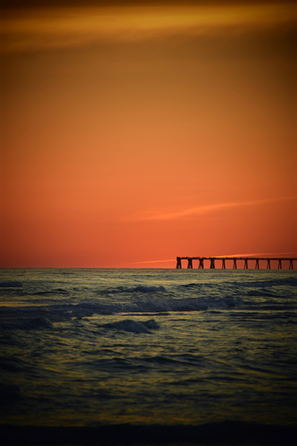 Pier After Sunset