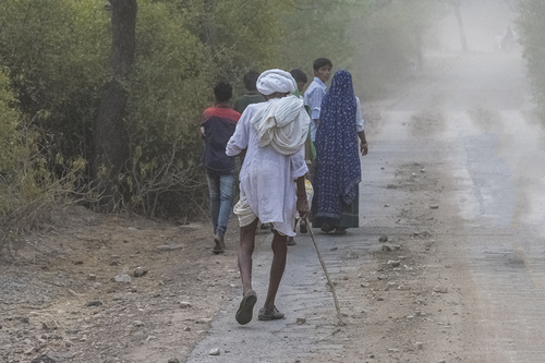 The Walk to Temple