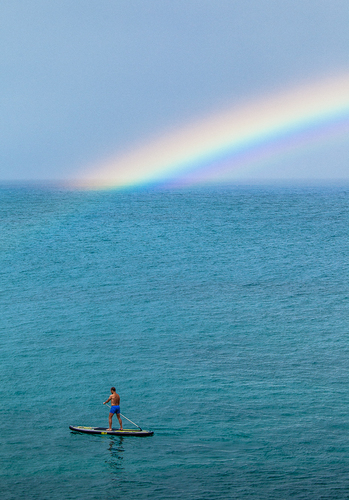 Paddling In Paradise