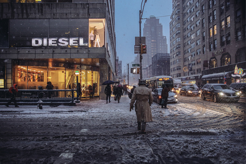 Snow Storm in NYC