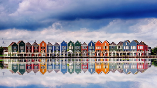 Rainbow houses