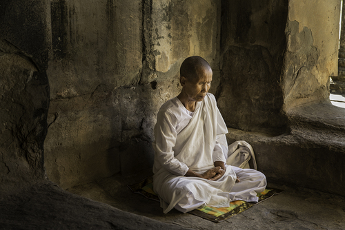 Praying Monk