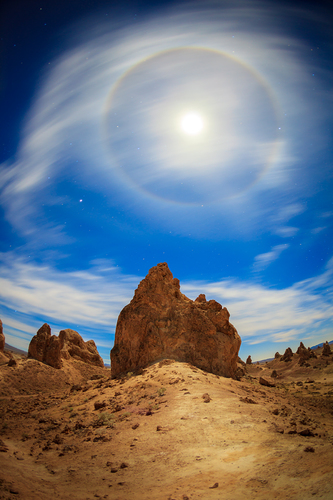 Moonbow Over The Witch's Keep