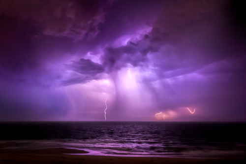 Industrial Purple Light & Magic