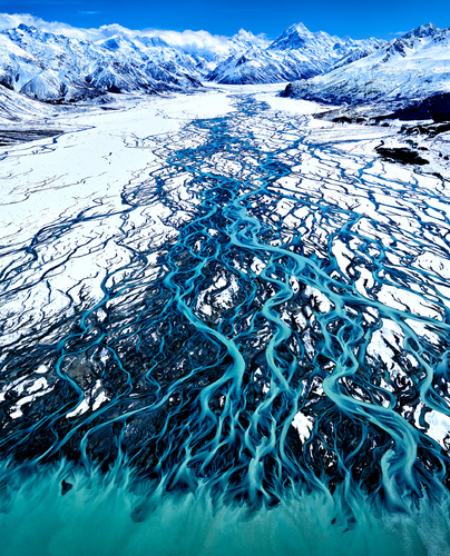 Blue rivers