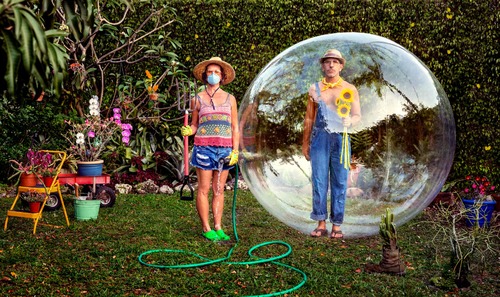 American Gothic Bubble Boy