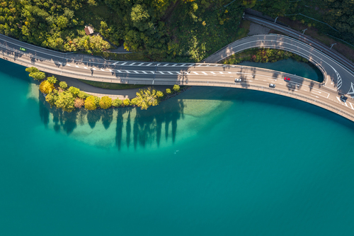 riverside path