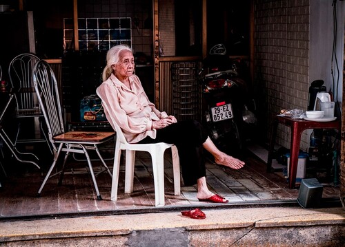 Woman in Hanoi
