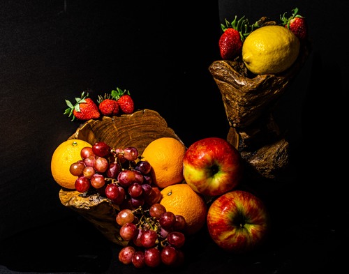 Fruit on Driftwood