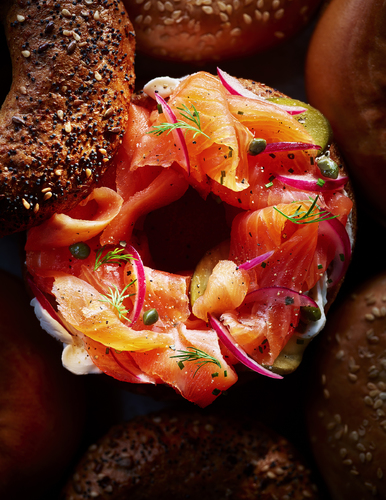 Smoked Salmon Bagel