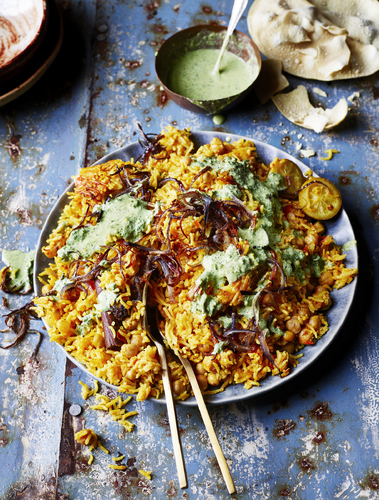 Chickpea Biriyani