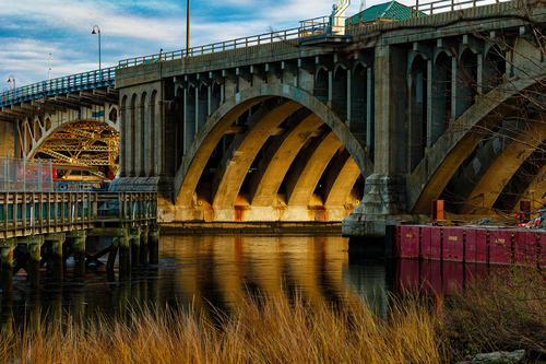 Devon Bridge in the Golden Hour
