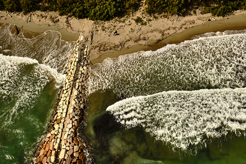The lagoon border
