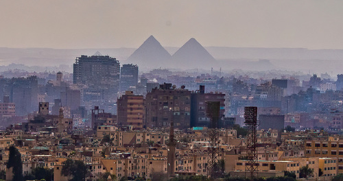 Sandstorm Over Cairo