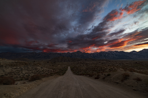 Lone Pine Sunset