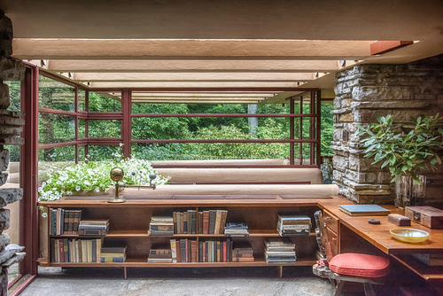 Fallingwater, Interior