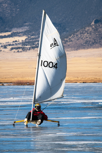 Ice Sailing