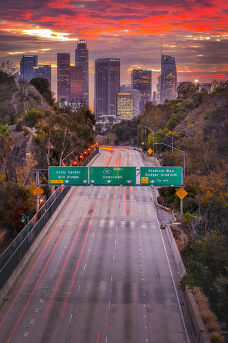 Sunset, Freeway, Traffic so LA #1